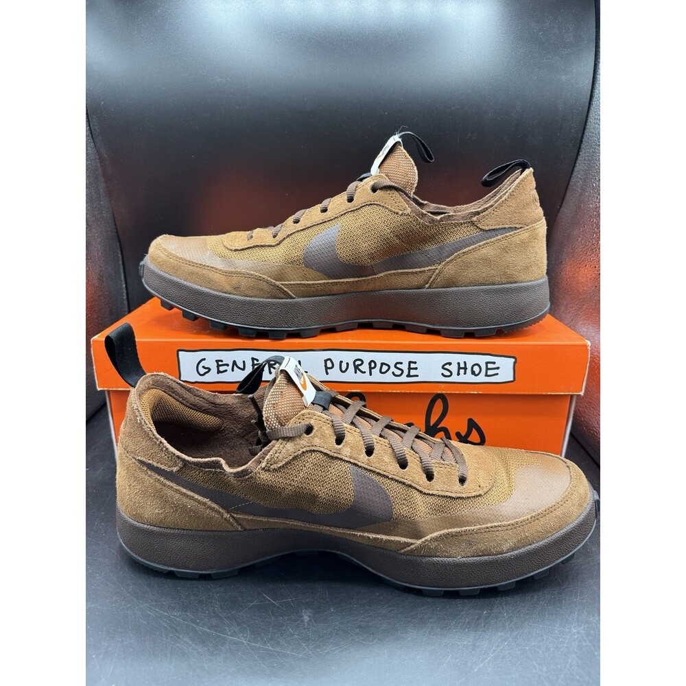 Nike x Tom Sachs NikeCraft General Purpose Shoe 'Brown' Men’s 14 / Women’s 15.5 - Picture 5 of 16